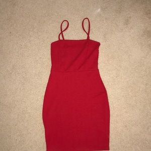 Boohoo Red dress